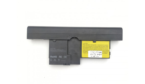 Батарея акумулятор для ноутбука Lenovo ThinkPad X60T 4400mah 14,8v Б/В Знос:30%