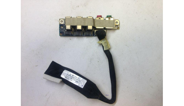 Додаткова плата, роз’єми USB та аудіо виходи, для ноутбука IBM Lenovo 3000 N100, DC020008Z00, Б/В - 312650