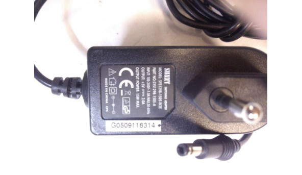 Блок живлення, DC Adapter For Sunny, SYS1298-1505-W2E, Б/В.