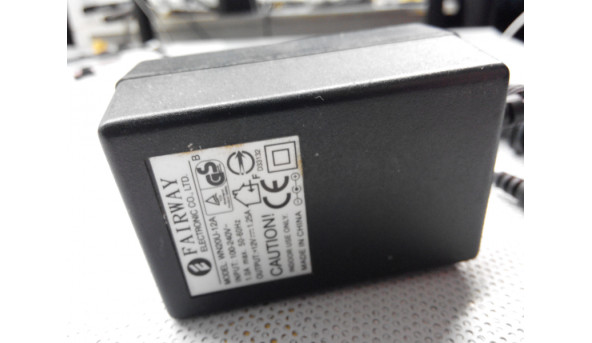 Блок живлення Fairway Power Supply 12v 1.25a, Wn20u-12a, б/в. - 312768