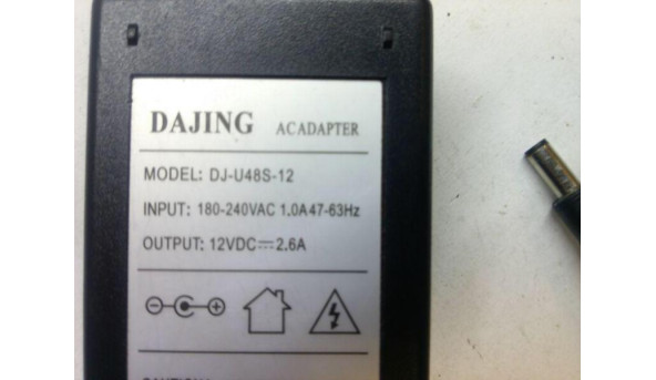 Блок живлення, AC Adapter For DAJING, DJ-U48S-12, Б/В.