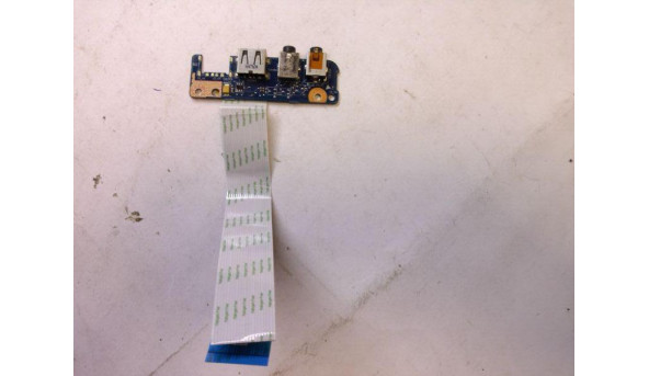 Плата з аудіо та USB роз'ємами для ноутбука, Packard Bell VG70, N099T10B01, Б/В.