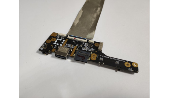 Додаткова плата з кнопкою включення роз'ємами живлення та USB для ноутбука Medion E2216T, MD99940, MS-1E198407, Б/У