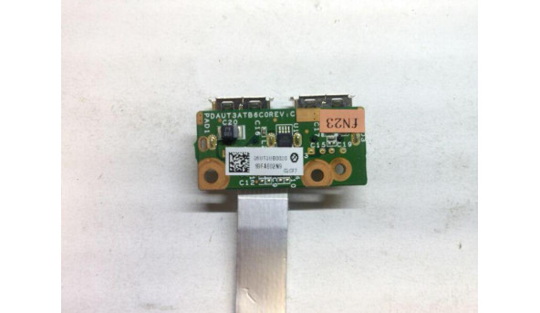 Плата з USB роз'ємами для ноутбука, HP Pavilion dv6, 36UT3UB0020, Б/В - 312848
