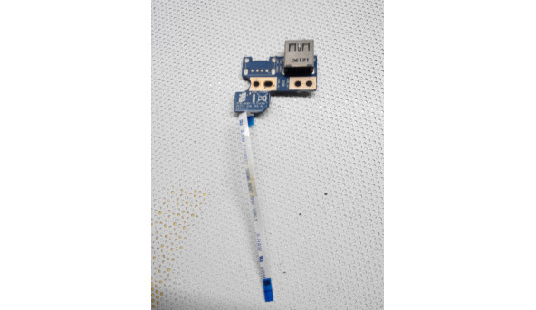 Плата з роз'ємом USB для ноутбука Toshiba Satellite C850, C850D, C855, L850, N0ZWG12B01, N0ZWG10B01, б/в.