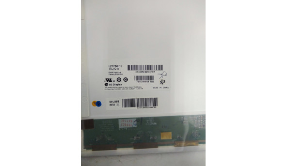 Матриця LG Display, LP173WD1(TL)(C1), 17.3" WideScreen, HD+ (1600x900) - 312910