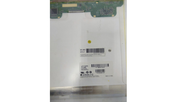 Матриця LG PHILIPS, LP171WP4(TL)(B5), 17" WideScreen, 30 pin CCFL - 312937