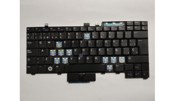 Клавіатура для ноутбука  Dell Latitude E6400, E6500, 14.1", б/в. Відсутні клавіші (фото). Клавіатура тестована, робоча.
