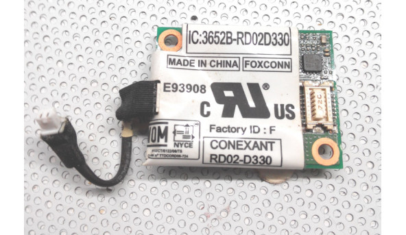 Модем, Modem board Dell Laptop Internal 56K, rd02-d330, cn-0dn249-13740, Б/В.