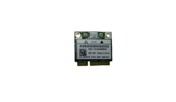 Адаптер WI-FI, знятий з ноутбука  Dell 17 Studio 1745 1747 CN-0KW770-71617  Б/В.