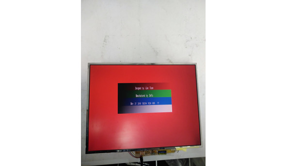 Матриця Chi Mei,  N150X3-L09 REV.C1, 15" Screen,  XGA (1024x768), 30 pin CCFL