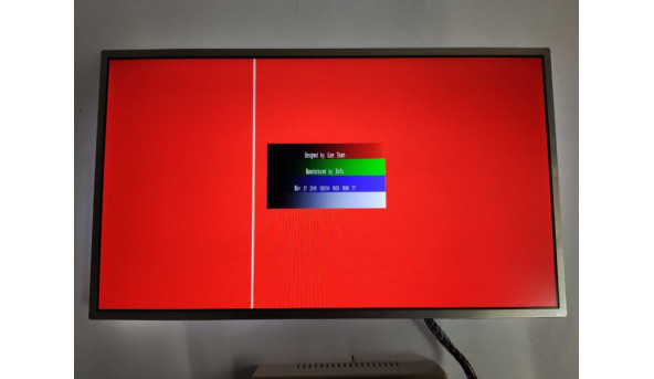 Матриця AU Optronics, B173HW02 V.1, 17.3'', LED, Full HD 1920x1080, 40-pin, Normal, б/в, Є вертикальна полоса (фото) - 313169