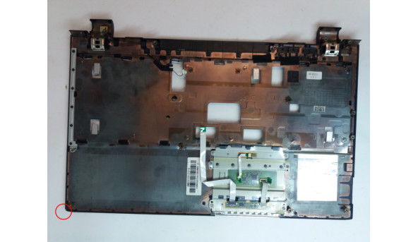 Середня частина корпуса для ноутбука Toshiba Tecra R850, 15.6", gm903103121a-a, gm9030841, б/в. Є потертості, вдарений правий нижній кут. - 313350