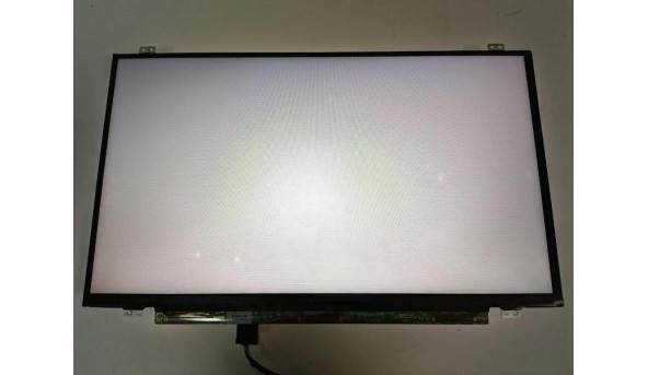 Матриця LG Display, LP140WH8 (TP)(D2), 14.0'', LED, HD 1366x768, 30-pin, Slim, б/в, Є декілька маленьких ледь помітних засвітів (фото) при роботі помітні на всіх кольорах, та присутні мінімальні подряпини, на синьому кольорі помітна пляма - 313479