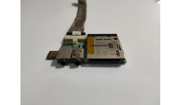 Плата с разъемами Audio и кардридером для ноутбука Medion Akoya P6622 MD98250 P6630 MD98560 E6214 MD98330 48. 4GU02 011 Б/У