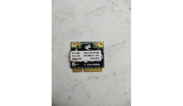 Адаптер WI-FI, снятый с ноутбука HP Pavilion dv3-4151eo, HP Probookook 4421s  4104A-AR5B95H, Б/У