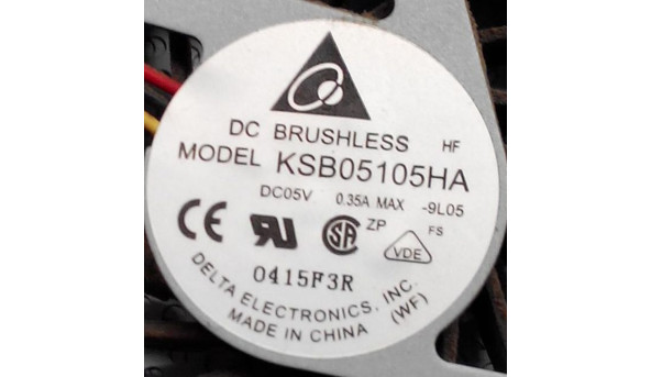 Вентилятор системи охолодження для ноутбука HP Pavilion dm4-1100eg, HP Pavilion dm4-1000 Series, ksb05105ha-9l05, б/в. - 313667