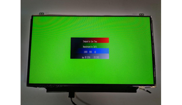 Матриця LG Display, LP140WD2 (TP)(B1), 14.0'', LED, HD+ 1600x900, 30-pin, Slim, б/в, Є мінімальні декілька подряпин, на роботу ніяк не впливають, з правого боку відсутня плівка - 313668