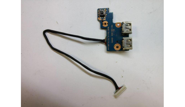 Плата з кнопкою включення та роз'ємами USB для ноутбука Samsung NP305E7A, BA92-09366A, Б/В.