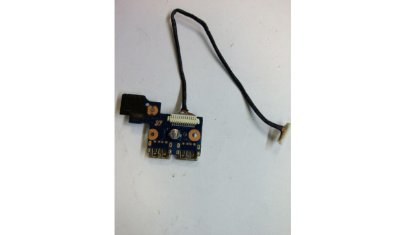 Плата з кнопкою включення та роз'ємами USB для ноутбука Samsung NP305E7A, BA92-09366A, Б/В. - 313698