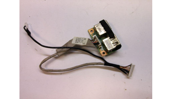 Плата з роз'ємами USB для ноутбука HP G70-212EM, 50.4D015.001, Б/В.