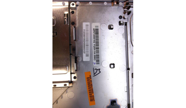 Середня частина корпуса для ноутбука Toshiba Satellite L500, AP073000102, Б/В. - 313749