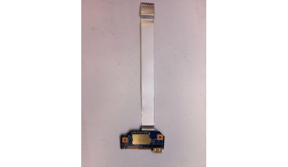 Плата картрідера та USB роз'єма для ноутбука HP 17-ak061ng, 4550C7020001,Б/В. - 313760