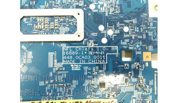 Материнська плата для ноутбука HP 17-ak061ng, 448.0CA 03.0011, Б/В. Процесор: AMD A10-9620P, AM962PADY44AB Сттартує, але не має можливості протестувати - 313769