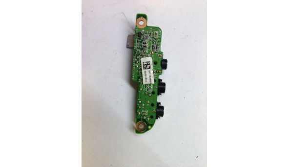 Плата з аудіо роз'ємами для ноутбука HP Pavilion tx2500, DD0TT9LC000, Б/В - 313810