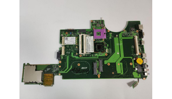 Материнська плата для ноутбука Acer Aspire 8920G, LE1, 18.4", 6050A2184601-MB-A02, Б/В.  Стартує, робоча, візуальних дефектів немає.