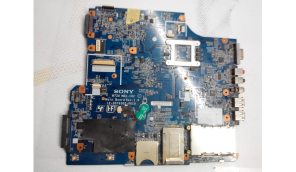 Материнська плата для ноутбука Sony M720 MBX-182, 1P-0076502-6010, A1418702A REV 1.0, не тестована, б/в. - 313886