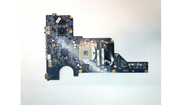 Материнская плата HP Pavilion g4-1000, g6-1000, g7-1000 DA0R13MB6E0 Rev:E  Стан: Материнська плата тестована, стартує, не має підсвітки (перегнило 4 контакти фото)  Без гарантіїї, на запчастини чи відновлення.