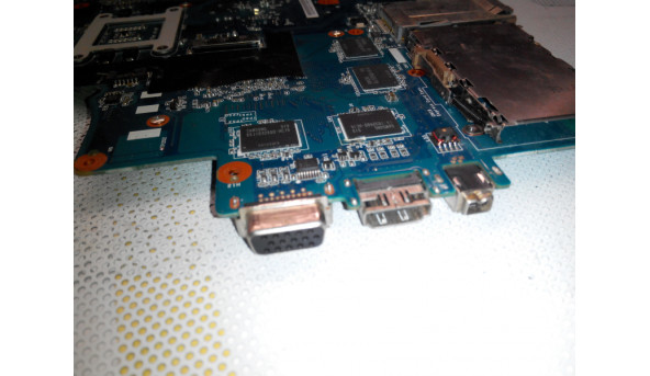 Материнська плата для ноутбука Sony mbx-189, M763 Rev 1.0, 1P-0091J00-8010, не тестована, б/в. - 313901