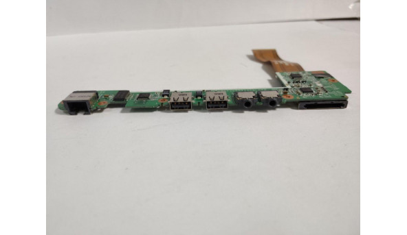 Додаткова плата, з роз'ємами Auidio, USB, WLAN, Кнопка включення та Card Reader, для ноутбука Fujitsu LifeBook P3110, DA0JR5PI6D0, б/в. Без пошкоджень - 313934