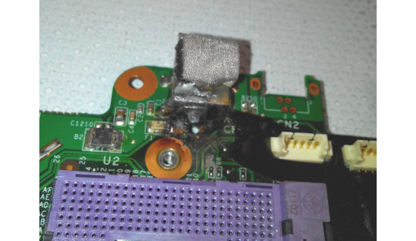 Материнська плата для ноутбука Fujitsu Amilo Pi2540, 82GP55110-C0F, 37GP55000-C0, не тестована, б/в. - 313961