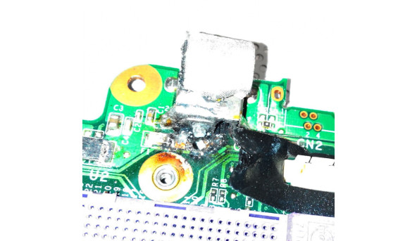 Материнська плата для ноутбука Fujitsu Amilo Pi2540, 82GP55110-C0F, 37GP55000-C0, не тестована, б/в. - 313961