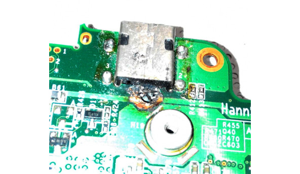 Материнська плата для ноутбука Fujitsu Amilo Pi2540, 82GP55110-C0F, 37GP55000-C0, не тестована, б/в. - 313961