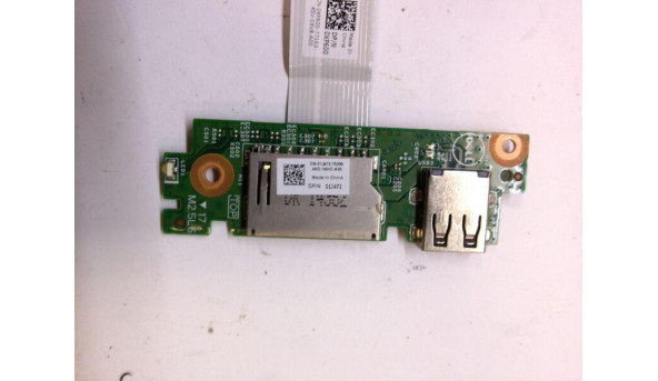 Додаткова плата, Картрідер та роз'єм USB для ноутбука Dell Inspiron 15, 01J472, Б/В - 313994