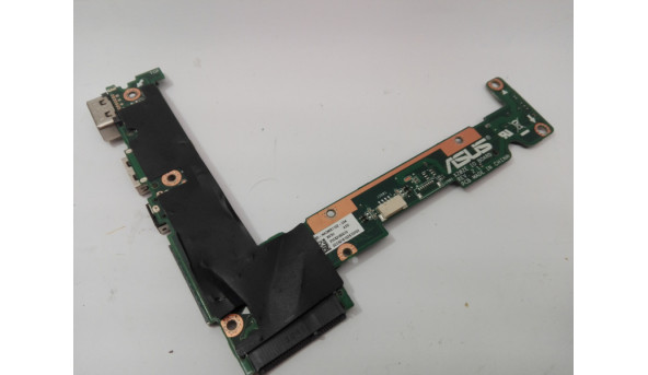 Плата з роз'ємами  USB, Audio, VGA Board , для ноутбука Asus X202E,, б/в