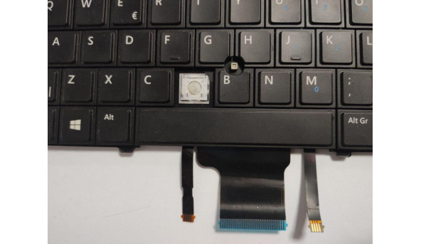 Клавіатура для ноутбука Dell Latitude E7240, 12.5", б/в. Відсутня клавіша (фото). Клавіатура тестована, робоча. Є підсвітка - 314086