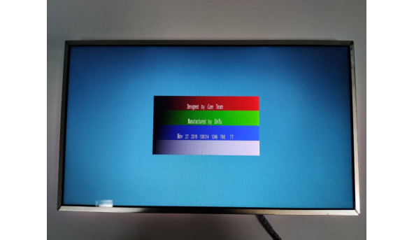 Матриця Samsung, LTN156AT24, 15.6", HD 1366x768, 40 pin, Normal, б/в, Є два засвіти трішки помітні при роботі, на зображенню сніжить картинка (фото) - 314096