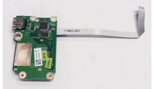Додаткова плата, USB роз'єм та карт-рідер,  для ноутбука Acer ZA3, DA0ZA3TH4D0, DEFC1209000, Б/В, в хорошому стані, без пошкоджень.