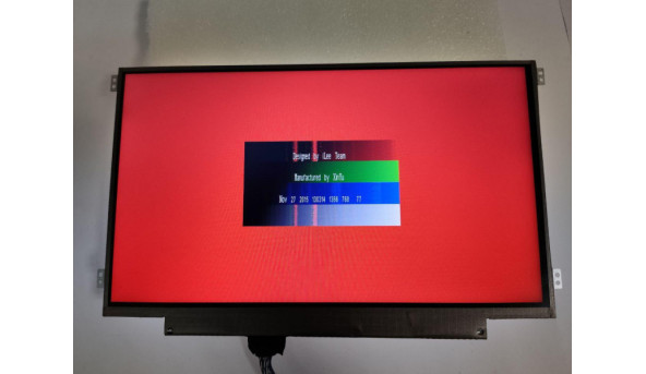 Матриця Samsung, LTN116AT07, 11.6, WideScreen, LED, HD 1366x768, 40 pin, б/в, Має дефекти зображення. на деяких кольорах сніжить - 314156