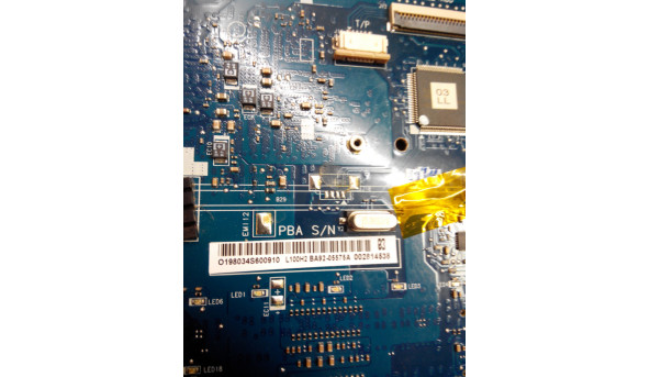 Материнська плата для ноутбука Samsung R518, R522, Cannes/Bonn Rev 1.0, не тестована, б/в. - 314188
