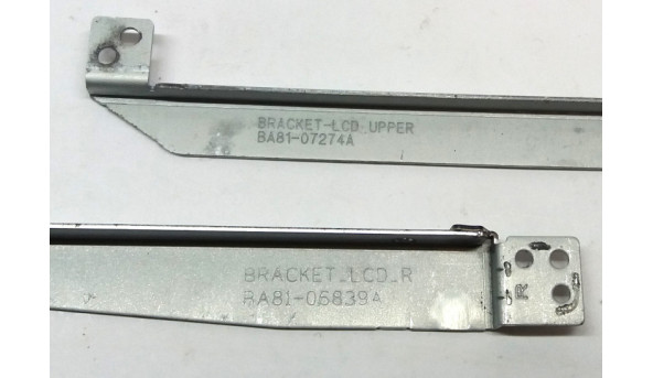 Петлі, завіси з правою та верхньою направляючими для ноутбука Samsung R519, BA81-06839A, BA81-07274A, Б/В, В хорошому стані. - 314223