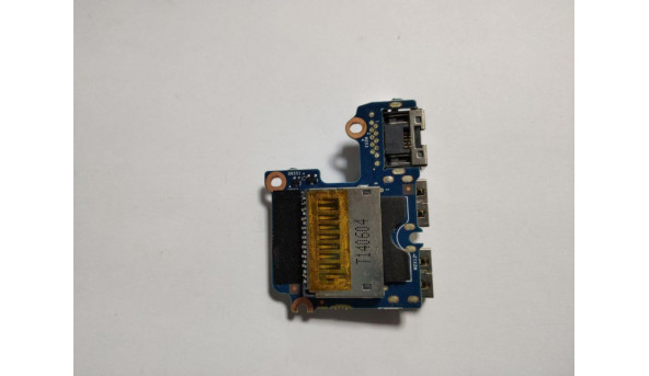 Дополнительная плата с разъемами USB WLAN и Card Reader для ноутбука HP Probook 640 645 G1 6050A2566901 б/у - 314264
