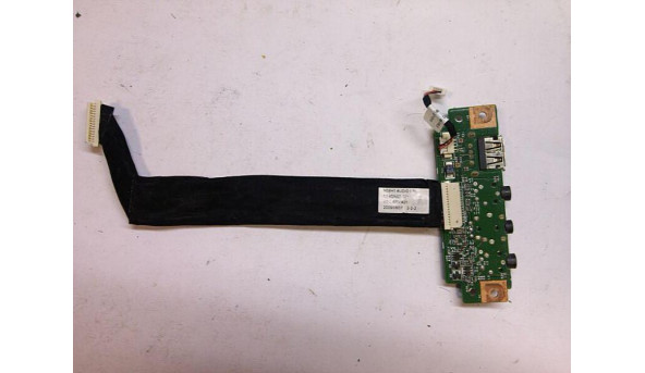 Плата з USB та Audio роз'ємами для ноутбука Medion Akoya MD97860, 55.4DN04.001G, Б/В.