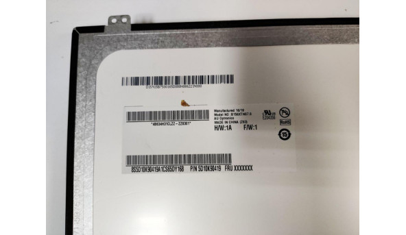Матриця AU Optronics, B156XTN07.0, 15.6", 30-pin, LCD, HD 1366x768, Б/В. Немає зображення - 314439