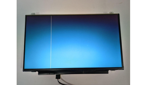 Матриця LG Display, LP140WH2 (TP)(T2), 14.0'', LED, HD 1366x768, 30-pin, Slim, б/в, Є вертикальна полоса та один засвіт - 314440