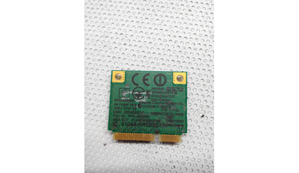Адаптер WI-FI, знятий з ноутбука Toshiba Satellite C660, Atheros AR5B95, Б/В. - 314464